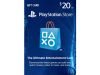 ss PlayStation Network Card $20 Sony